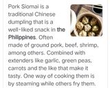 A picture of step 1 of Steamed Siomai.