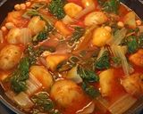 Foto del paso 2 de la receta: Acelgas con patatas y garbanzos
