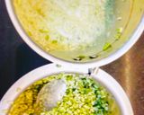 A picture of step 1 of MOONG DAL PAKODA /Moong dal vada/ Green garms pakoda.