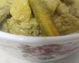 Gambar langkah 12 resipi Ayam Masak Lemak Cili Padi + Nenas.