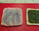 Foto del paso 2 de la receta: Sándwich mixto con salsa de pesto