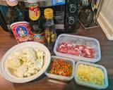 ดอกกะหล่ำผัดหมู🥦🐷 วิธีทำสูตร 1 รูป