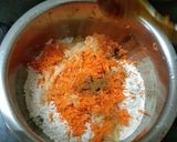 A picture of step 1 of Potato and Carrot Parathas.