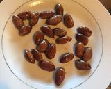 Foto del paso 5 de la receta: Brownie con ganache de chocolate blanco y almendras