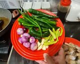 Foto langkah ke 3 dari resep Udang Tempe Sambal Ijo.