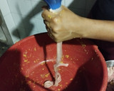 Foto del paso 4 de la receta: Rellena sin sangre (embutidos)