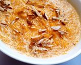 A picture of step 5 of Saffron vermicelli.
