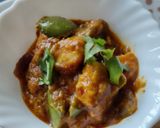 A picture of step 9 of Kadai Paneer restaurant style.