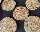 A picture of step 4 of Methi bhakhari.