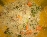 A picture of step 11 of Dambun shinkafa.