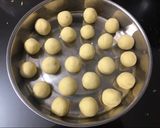 Hình bước làm 3 của món Bánh khoai lang nhân chà bông 🍠