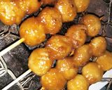 Foto langkah ke 11 dari resep BAKSO BAKAR TEFLON NAMPOL PEDES ala Depan Kampus Poltekkes solo.