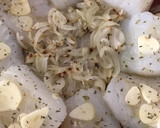 Foto del paso 7 de la receta: Olleta de bacalao con ajos y berenjena frita