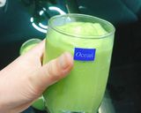 Hình bước làm 1 của món Sinh tố bơ