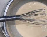 A picture of step 2 of American-style pancakes.