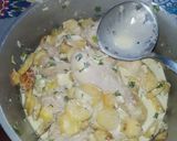 Foto del paso 5 de la receta: Pollo con papas a la crema🤤🤤