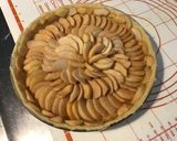 Une image de l'étape 4 de Tarte aux pommes toute simple (pommes Canada du jardin et pâte semi feuilletée maison).