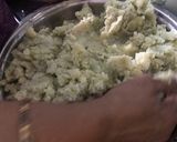 A picture of step 2 of Ragda Pattice.