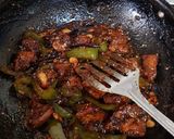 A picture of step 6 of Dragon chicken.