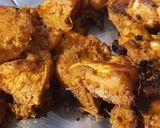 A picture of step 1 of Chicken Shawarma Pizza.