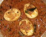 A picture of step 6 of Masala egg gravy.