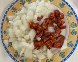 Foto del paso 2 de la receta: Judías blancas con costillas, calabaza y kale