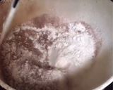 A picture of step 1 of Moist 2 layer Red Velvet Cake.