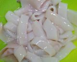 Foto langkah ke 1 dari resep Cumi saus tiram with mushroom.