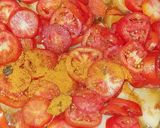 A picture of step 4 of Tikka biryani.