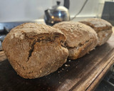 Foto del paso 4 de la receta: Pan integral + avena fácil
