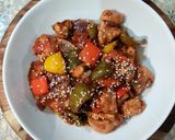 A picture of step 13 of Stir Fry Pepper Chicken.