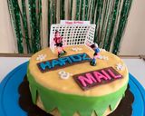Foto langkah ke 7 dari resep Base Cake Lembut cocok untuk kue ulang tahun.