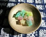 A picture of step 14 of How to make ediable jewely``Kohakuto``.