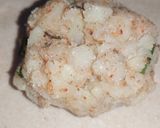 A picture of step 2 of Aloo Paratha.