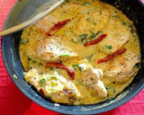 Foto del paso 12 de la receta: Pechuga de pollo a la crema de parmigiano reggiano y espinacas