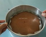 Foto langkah ke 10 dari resep Dome Chocolate Cake with Milk Cream.