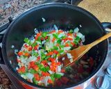 Foto del paso 1 de la receta: Sopa de almejas chirlas con toque de hierbabuena