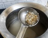 A picture of step 1 of Soya chunks Samak rice Quinoa Patties (Healthy high protein).