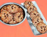 A picture of step 5 of Peanut Butter Oatmeal Cookies With Chocolate Chips.
