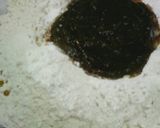A picture of step 2 of Healthy palak parathey.