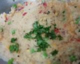 A picture of step 5 of Vegetable upma.