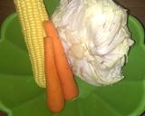 Foto langkah ke 1 dari resep Orak Arik Jagung Wortel Kubis.