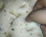 A picture of step 6 of Italian pizza bread.