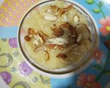 A picture of step 5 of Aloo ka Halwa.
