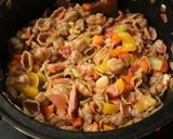 Foto del paso 9 de la receta: Ensalada suculenta, pastosa y de San Flauta