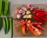 รูปขั้นตอนการทำที่ 6 ของ กุเดก🍗🌿 Gudeg(no jackfruit) and sambal🌶️🧄ไก่ กุเดกแบบหาขนุนไม่ได้กับน้ำพริกอินโด🌶️🧄