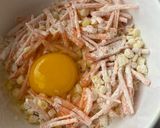 Gambar langkah 2 resipi Cucur Jagung.