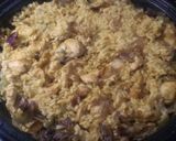 Foto del paso 5 de la receta: Arroz con pollo en 20min (paellera)