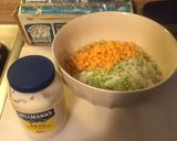 A picture of step 3 of Macaroni Salad.