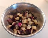 Kókuszlisztes szilvás pite csoki cseppekkel #gluténmentes #tejmentes #cukormentes recept fázis 1 fotója